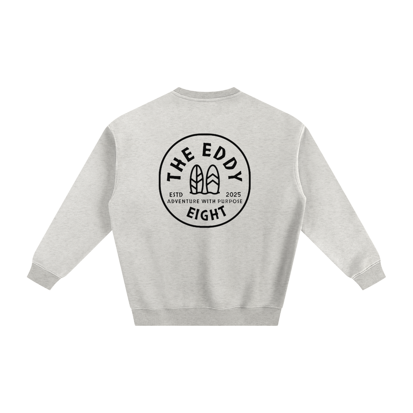 Fleeced Sweatshirt~ Surf logo