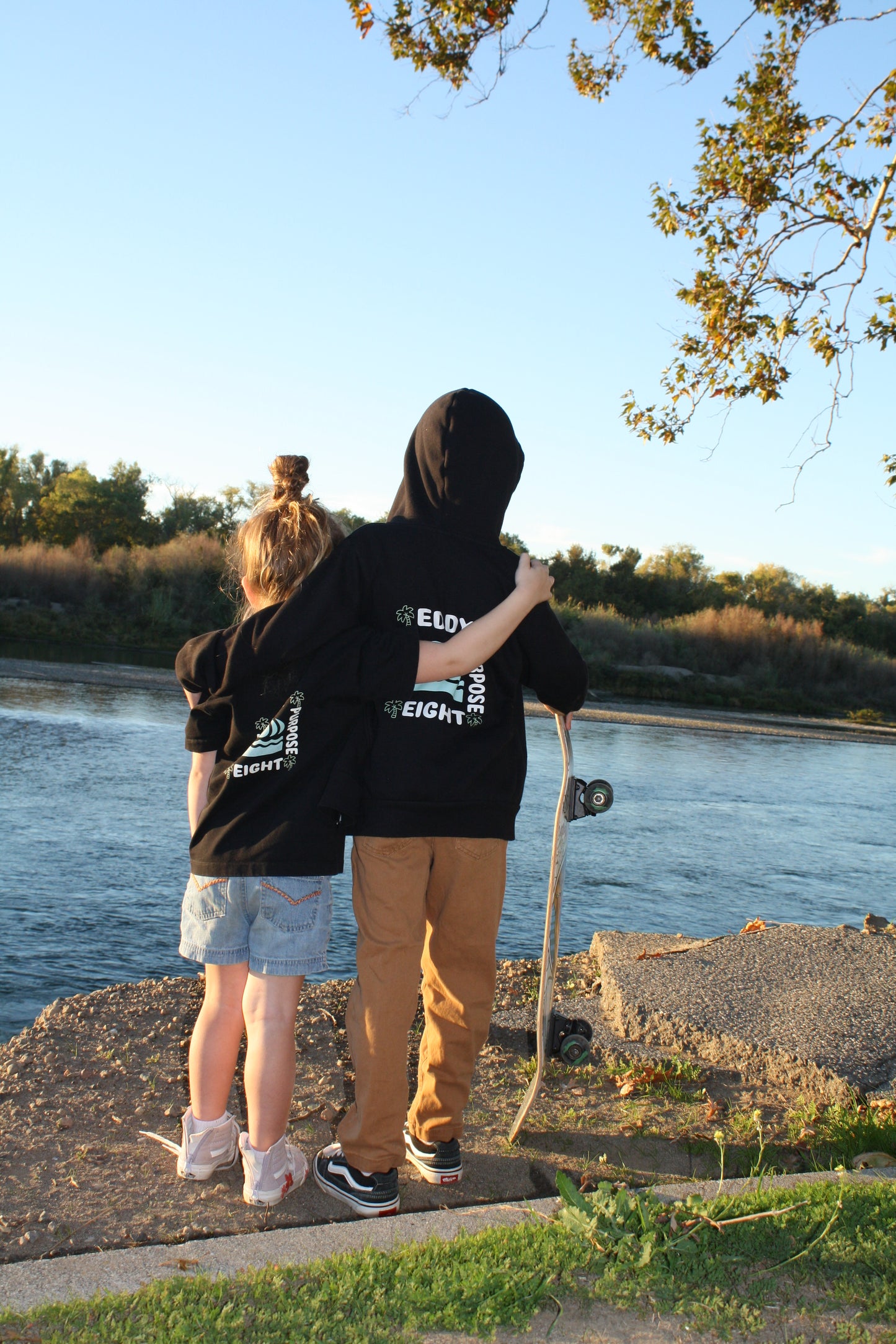 Kids Eddy Eight logo Tee