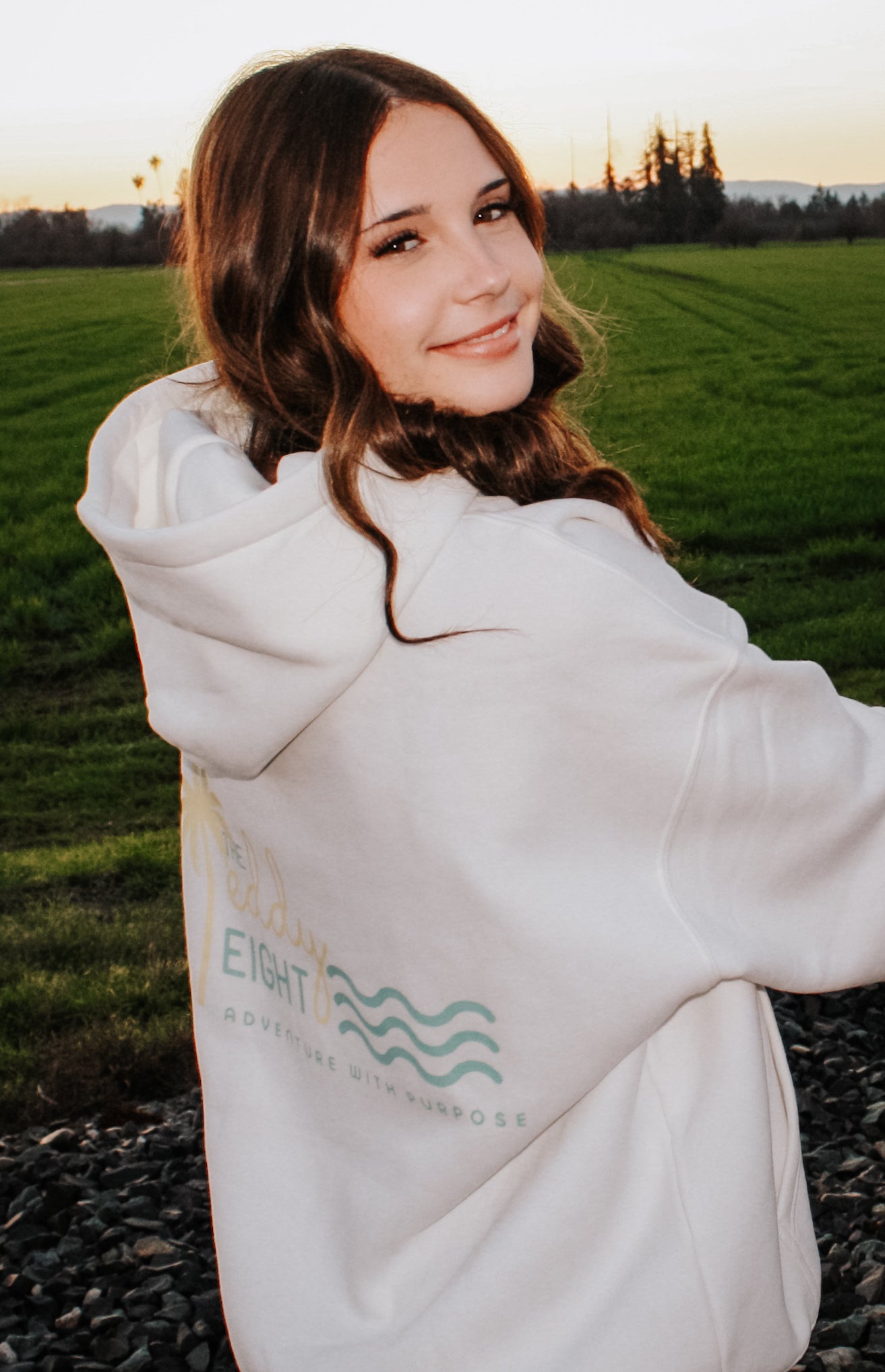 Oversize Fleeced Hoodie~EE logo