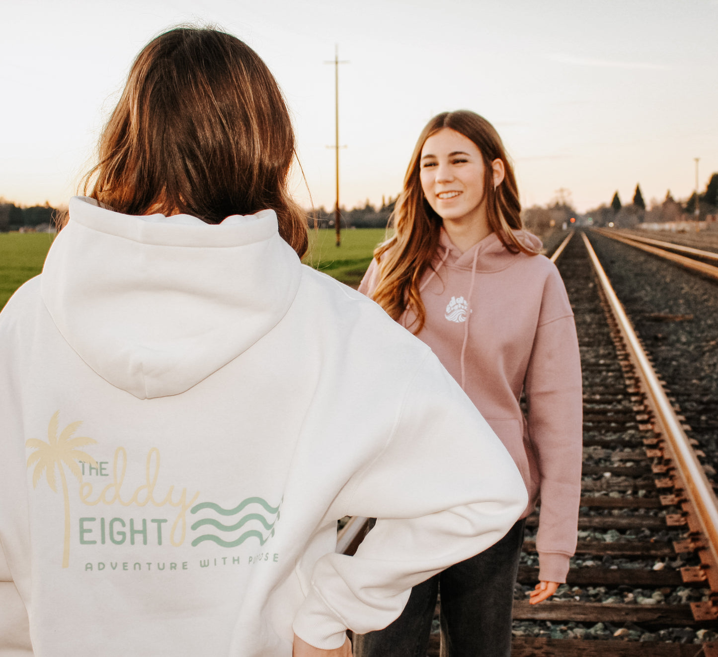 Oversize Fleeced Hoodie~EE logo