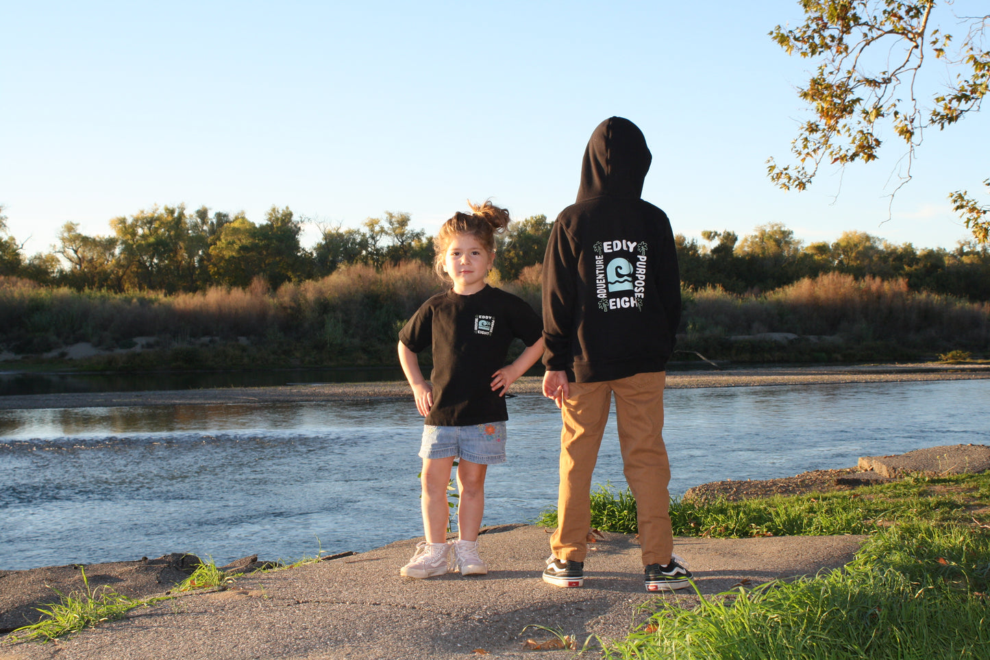 Kids Eddy Eight logo Tee